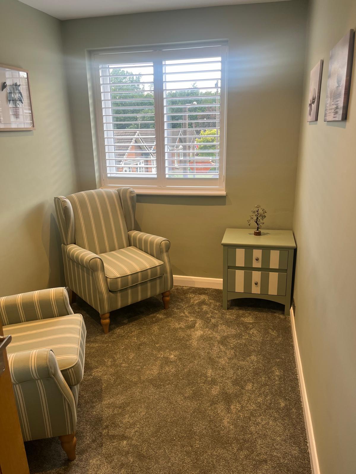 Individual therapy room — detail view